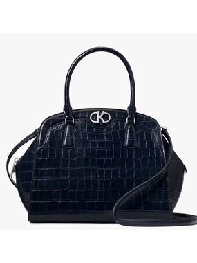 ♠️♠️ Kate Spade Kyla Croc Embossed Satchel NWT
